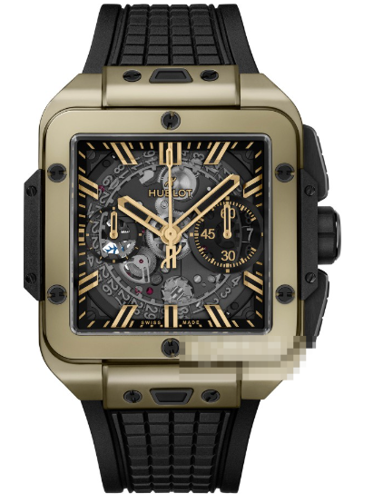 HUBLOT SQUARE BANG UNICO 821.MX.0130.RX:角の美学とキングゴールドが放つ、革新の結晶